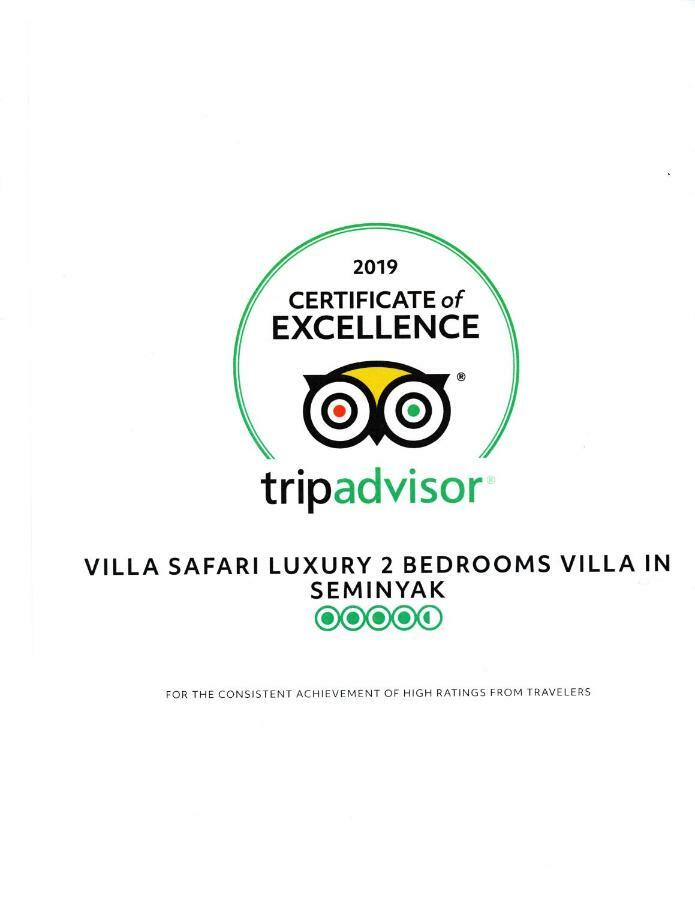 Villa Safari Seminyak  Ngoại thất bức ảnh